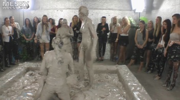 Muddy Wrestling: Shiny Tag-Teamers Tear It Up In The Mud! Screencap 84 on www.sinx.com