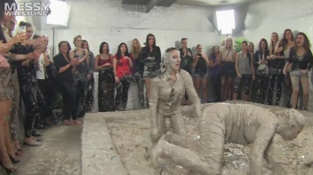 Muddy Wrestling: Shiny Tag-Teamers Tear It Up In The Mud! Screencap 20 on www.sinx.com