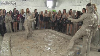 Muddy Wrestling: Shiny Tag-Teamers Tear It Up In The Mud! Screencap 44 on www.sinx.com