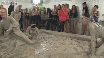 Muddy Wrestling: Shiny Tag-Teamers Tear It Up In The Mud! Screencap 48 on www.sinx.com