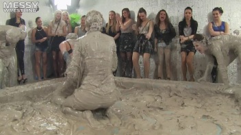 Muddy Wrestling: Shiny Tag-Teamers Tear It Up In The Mud! Screencap 50 on www.sinx.com