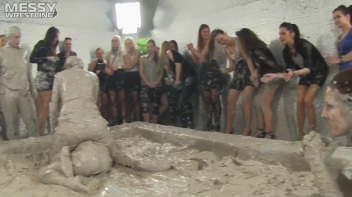 Muddy Wrestling: Shiny Tag-Teamers Tear It Up In The Mud! Screencap 52 on www.sinx.com