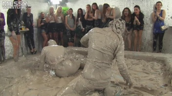 Muddy Wrestling: Shiny Tag-Teamers Tear It Up In The Mud! Screencap 56 on www.sinx.com