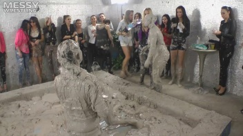 Muddy Wrestling: Shiny Tag-Teamers Tear It Up In The Mud! Screencap 60 on www.sinx.com