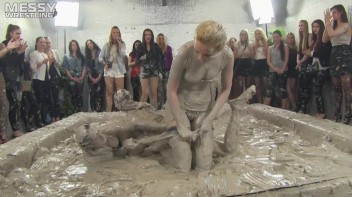 Muddy Wrestling: Shiny Tag-Teamers Tear It Up In The Mud! Screencap 80 on www.sinx.com