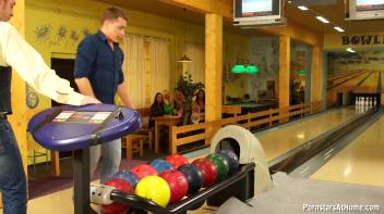 Bowling Those Pussy Splits Part 1 Screencap 10 on www.sinx.com