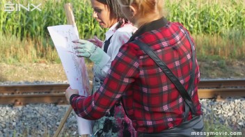 Outdoor Painting Session Turns Messy Quick Screencap 29 on www.sinx.com