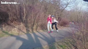 Skating Into A Catfight Disaster! Screencap 1 on www.sinx.com