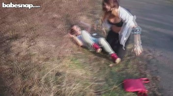 Skating Into A Catfight Disaster! Screencap 21 on www.sinx.com