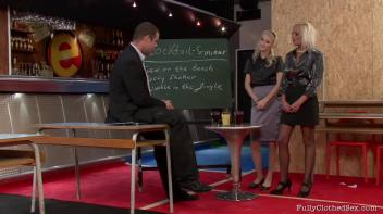 Cocktails and Fully Clothed Sex Screencap 6 on www.sinx.com