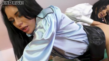 Cueing Some Cuties!  The Game Of Lesbos Is On! Screencap 74 on www.sinx.com