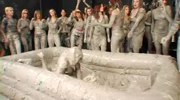 Amateur Babes Prove Themselves In The Mud Pit Screencap 84 on www.sinx.com