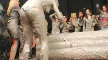 Amateur Babes Prove Themselves In The Mud Pit Screencap 86 on www.sinx.com