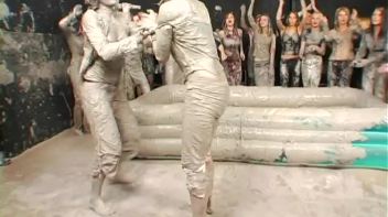 Amateur Babes Prove Themselves In The Mud Pit Screencap 9 on www.sinx.com