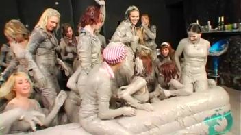 Amateur Babes Prove Themselves In The Mud Pit Screencap 104 on www.sinx.com