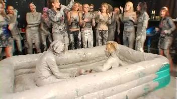 Amateur Babes Prove Themselves In The Mud Pit Screencap 15 on www.sinx.com