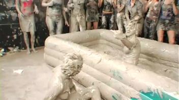 Amateur Babes Prove Themselves In The Mud Pit Screencap 27 on www.sinx.com