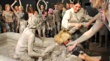 Amateur Babes Prove Themselves In The Mud Pit Screencap 37 on www.sinx.com