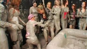 Amateur Babes Prove Themselves In The Mud Pit Screencap 45 on www.sinx.com