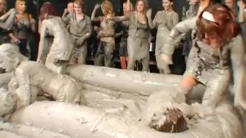 Amateur Babes Prove Themselves In The Mud Pit Screencap 59 on www.sinx.com