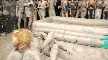 Amateur Babes Prove Themselves In The Mud Pit Screencap 6 on www.sinx.com
