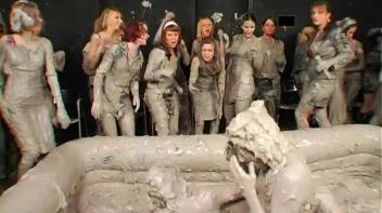 Amateur Babes Prove Themselves In The Mud Pit Screencap 65 on www.sinx.com