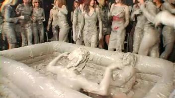 Amateur Babes Prove Themselves In The Mud Pit Screencap 78 on www.sinx.com