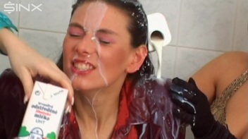 Milky Wet And Messy Fun For Three Babes Screencap 2 on www.sinx.com