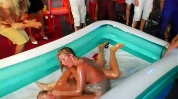 Wet and Messy Federation Of Oil Wrestling Screencap 50 on www.sinx.com
