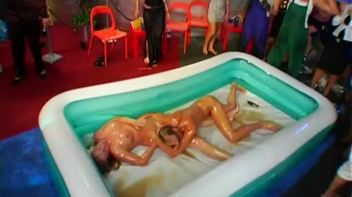 Wet and Messy Federation Of Oil Wrestling Screencap 75 on www.sinx.com
