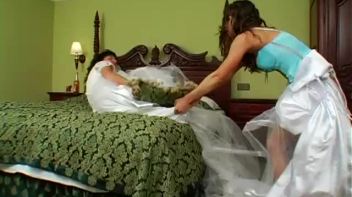 Brides-To-Be Get In Sexy Catfight Screencap 36 on www.sinx.com