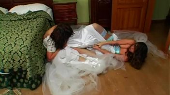 Brides-To-Be Get In Sexy Catfight Screencap 38 on www.sinx.com