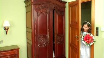 Brides-To-Be Get In Sexy Catfight Screencap 6 on www.sinx.com