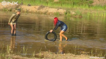 Muddy And Messy All Girl Boot Camp - Cam 1 Screencap 59 on www.sinx.com