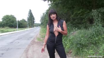 Outdoor fully clothed sex turns Tera on Screencap 2 on www.sinx.com