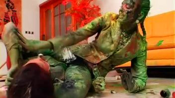 Smearing Paint All Over Each Other Screencap 56 on www.sinx.com