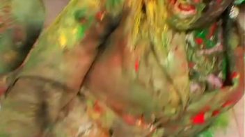 Smearing Paint All Over Each Other Screencap 57 on www.sinx.com