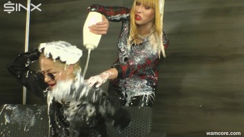 Card game between two blondes has slippery stakes Screencap 21 on www.sinx.com