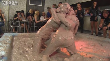 Muddy Wrestling: Matching Cutie Babes Go Mud Crazy Screencap 93 on www.sinx.com