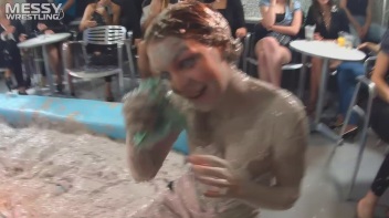 Muddy Wrestling: Matching Cutie Babes Go Mud Crazy Screencap 35 on www.sinx.com