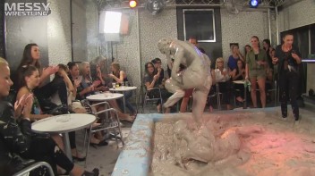 Muddy Wrestling: Matching Cutie Babes Go Mud Crazy Screencap 66 on www.sinx.com