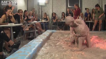 Muddy Wrestling: Matching Cutie Babes Go Mud Crazy Screencap 78 on www.sinx.com