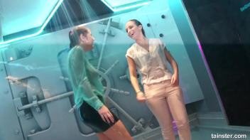 Frisky and wet amateur babes Screencap 31 on www.sinx.com