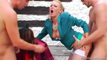 Fully Clothed Freaks Find Their Blue Collar Treats! Screencap 60 on www.sinx.com