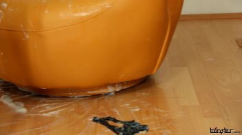 Mopping Up A Jizz Mess With Her Tits Screencap 109 on www.sinx.com