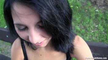 Park Bench Piss Slut Gives Head Screencap 17 on www.sinx.com