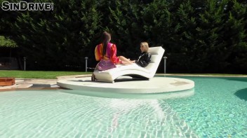 The Richer The Bitch, The Crazier Her Social Afternoon Champagne Date - A Splish Splash Lesbo Wet Sex Tape Screencap 17 on www.sinx.com