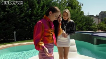 The Richer The Bitch, The Crazier Her Social Afternoon Champagne Date - A Splish Splash Lesbo Wet Sex Tape Screencap 18 on www.sinx.com