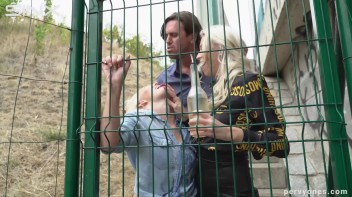 Stunning Blondes Cum Swap After Outdoor Sex Screencap 9 on www.sinx.com