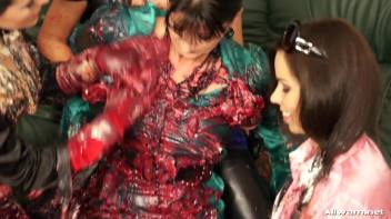 When The Guests Become The Birthday Cake... Screencap 36 on www.sinx.com